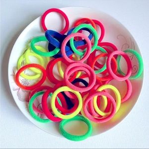 B31 100 pcs candy color pony tail